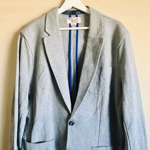 An Original Penguin Heather Gray Blazer Sport Jacket Size Large 100%‎ Cotton